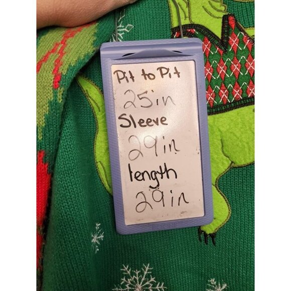 Jolly Sweaters Ugly Large Christmas Sweater Disco Dancing Dinosaur - Picture 3 of 10